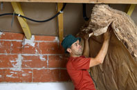 Cotton tapered roof insulation